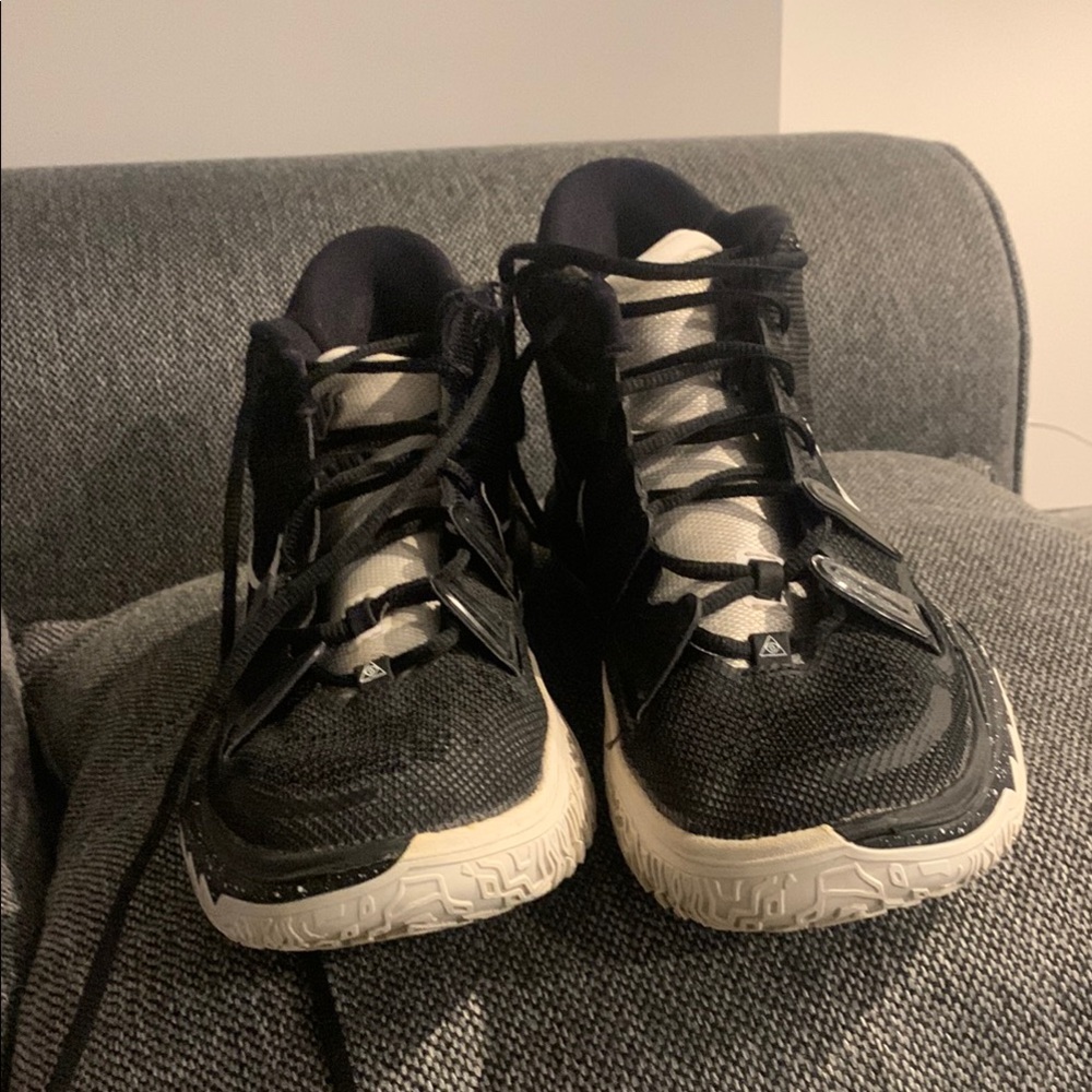 Black and White Athletic Sneakers